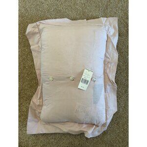 NEW Vintage RALPH LAUREN Pillow AVENUE PINK Hemstitch Linen 15" x 20"  NWT